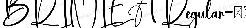 BRINLEA Regular字体转换